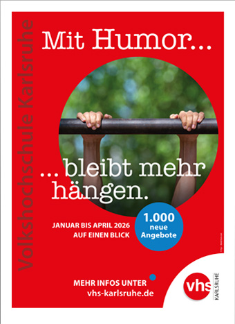 Titelblatt des Kurshefts 2026-1, Thema Humor